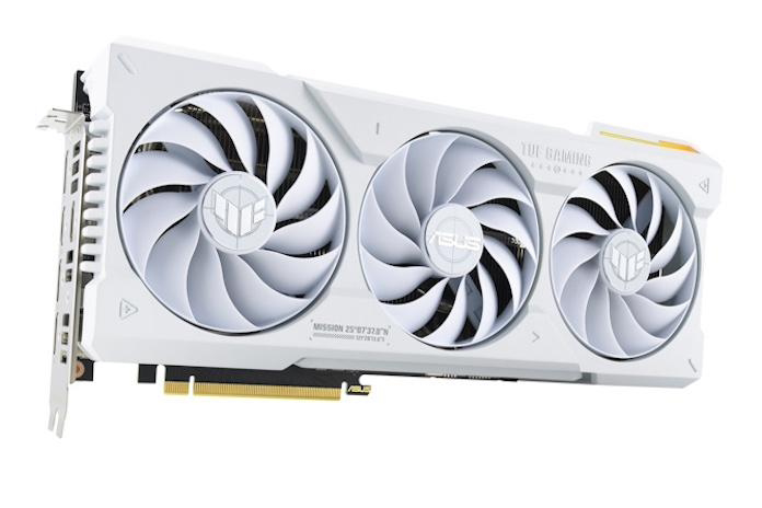 ASUS releases RTX 4070 Ti TUF white graphics card