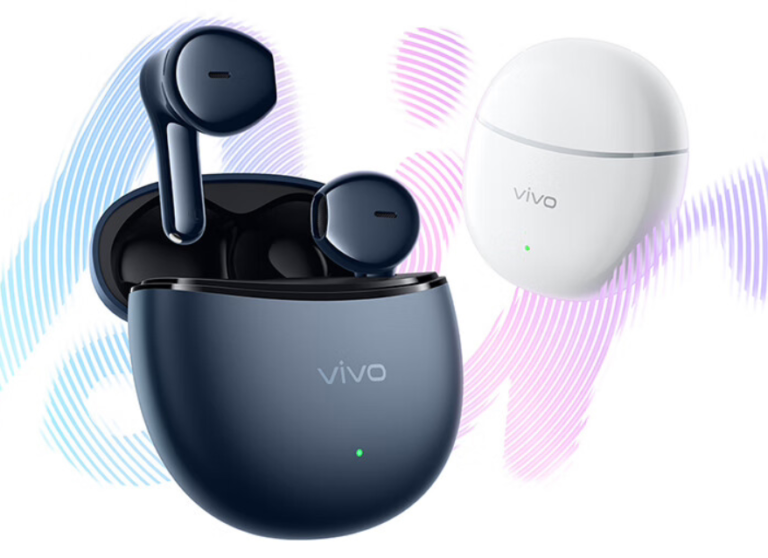 Vivo TWS Air2 earphones listing appears, semi-in-ear design + AI call noise reduction