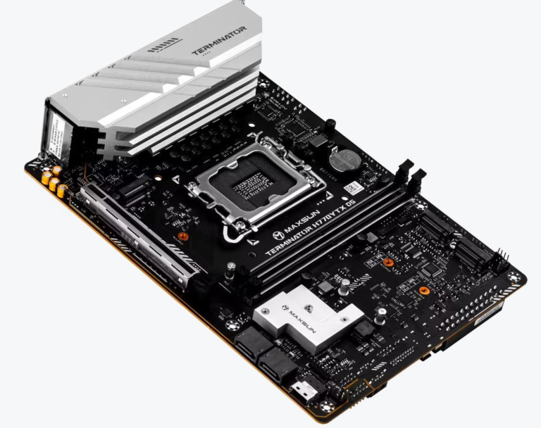 Maxsun Terminator H770 YTX motherboard to be launched next month