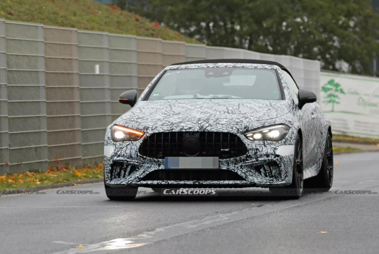 Mercedes-AMG CLE 63 S E Performance hybrid car road test photos exposed